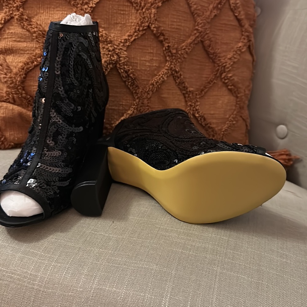 Sequin Booties - image 5